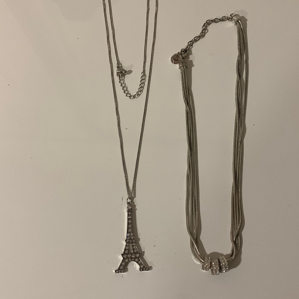 Eiffel Tower Necklace and‎ NY necklace